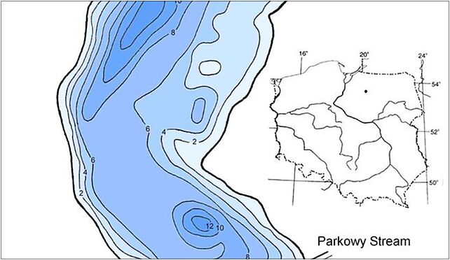 Plan batymetryczny J.Kortowskie, Saperska, Olsztyn 10-073 - Zdjęcia