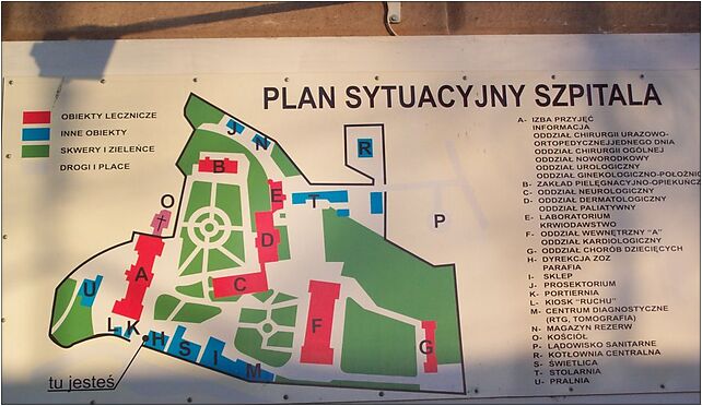 Plan sytuacyjny szpitala w Kłodzku, Szpitalna 1, Kłodzko 57-300 - Zdjęcia