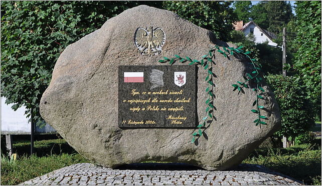 Ploty Polish patriots memorial stone 2010-07, Rejtana Tadeusza 72-310 - Zdjęcia