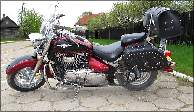 Podlaskie - Dobrzyniewo Duże - Kopisk - Suzuki Boulevard C50 16-002 - Zdjęcia