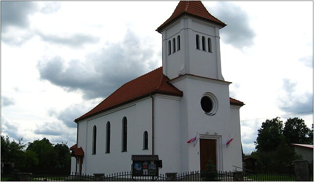 Podlaskie - Grodek - Grodek - church of HHotLJ - side, Białostocka 16-040 - Zdjęcia