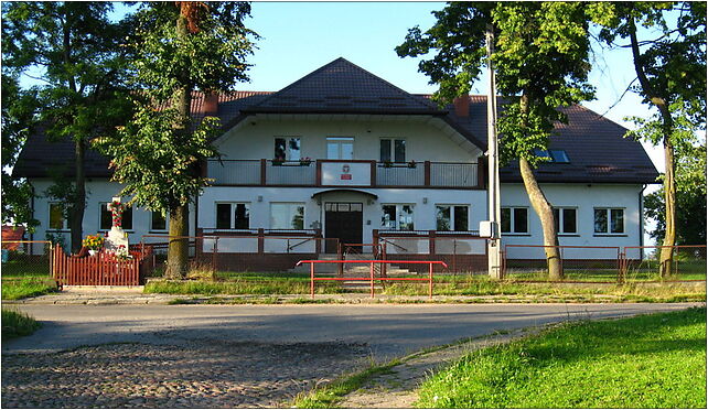 Podlaskie - Zabludow - Rafalowka - school - front, Rafałówka 16-060 - Zdjęcia