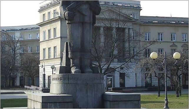 POL Warsaw 1stArmy soldier monument, Nowolipki, Warszawa od 00-151 do 00-160 - Zdjęcia