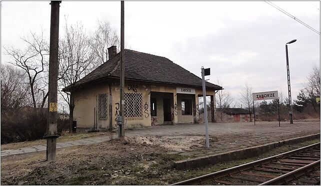 POL Zaborze, Cieszyn county, train stop 1, Czereśniowa 30, Zaborze 43-520 - Zdjęcia
