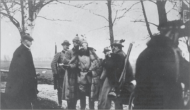 POL Łężczok cesarz niemiecki Wilhelm II na polowaniu, Gliwicka 47-400 - Zdjęcia