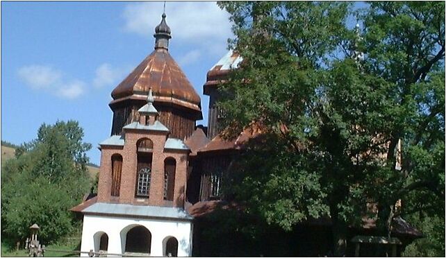 Poland Bystre - wooden church, Bystre - Zdjęcia