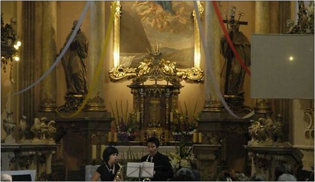 Poland Obra - altar in church, Kanałowa315 35, Obra 64-211 - Zdjęcia