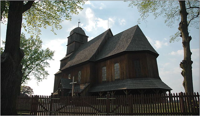 Poland Trzebicko - St. Matthew wooden church, Trzebicko, Trzebicko 56-330 - Zdjęcia