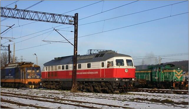 Poland, Gdynia Chylonia 3E-75, Railion 232 409-3 (BR232), SM42-762 on snow (2039542111) od 81-036 do 81-154 - Zdjęcia
