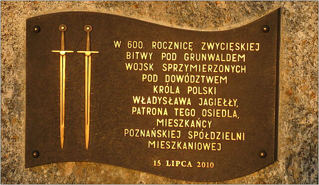 Pomnik 600-lecia Bitwy pod Grunwaldem Poznań 2, Poznań 60-688 - Zdjęcia