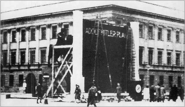 Poniatowski Monument Covering - Warsaw (1940), Warszawa 00-325 - Zdjęcia