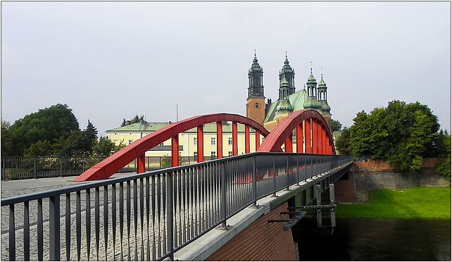 Poznan most jordana3, Ostrówek, Poznań od 61-121 do 61-122 - Zdjęcia