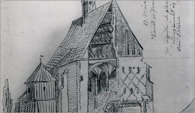 Proszowice - kościół parafialny w 1824 r., Proszowice 32-100 - Zdjęcia