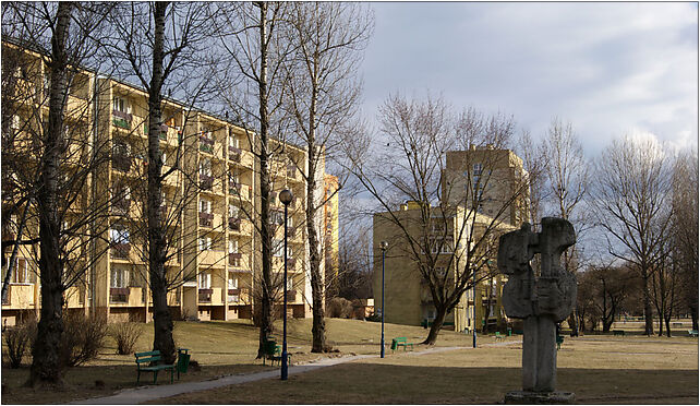 Przy Arce Estate (sculpture),Nowa Huta,Kraków,Poland, Kraków 31-831 - Zdjęcia