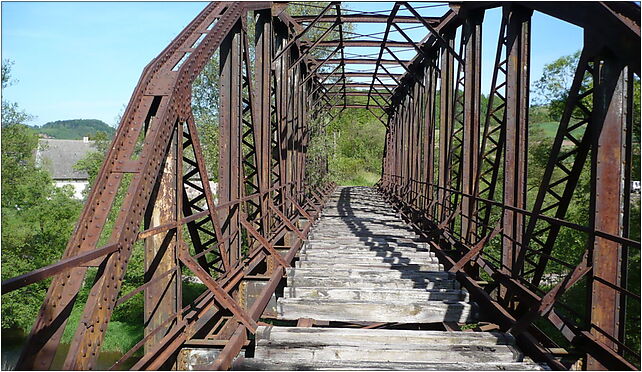 Railway bridge over Steine in Tuntschendorf, Tłumaczów, Tłumaczów 57-408 - Zdjęcia