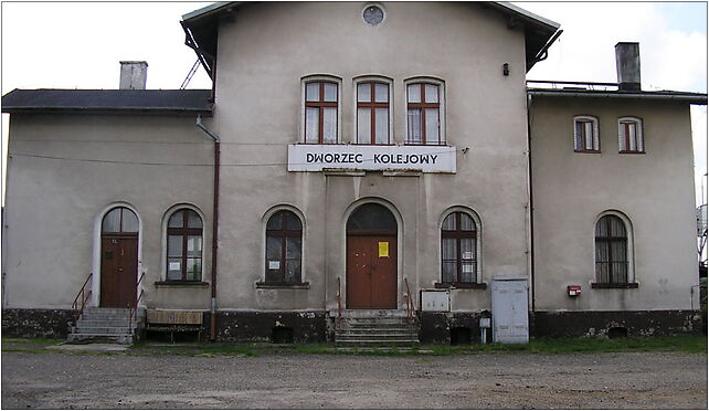 Railway station building Naklo Slaskie, Dworcowa 65, Nakło Śląskie 42-620 - Zdjęcia