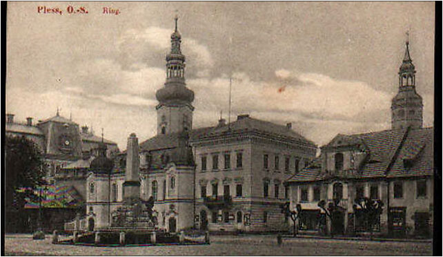 Ratusz w Pszczynie (Kartka pocztowa, 1914), Tulipanów, Pszczyna 43-200 - Zdjęcia