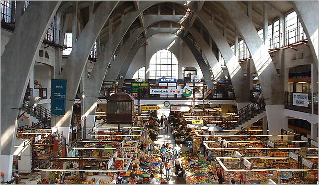 Richard Plüddemann Market Hall photo interior 1 Wrocław Poland 2006-04-25 50-158 - Zdjęcia