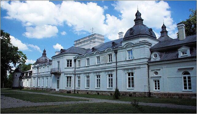 Rudka palace back, Ossolińskich, Rudka 17-123 - Zdjęcia