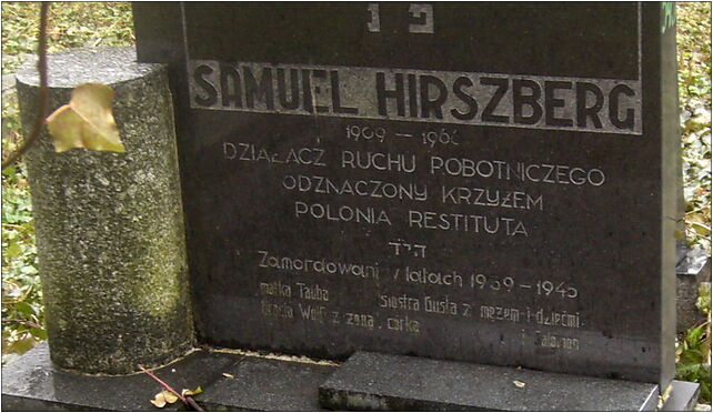 Samuel Hirszberg grave, Cieszyńska 92, Bielsko-Biała 43-300 - Zdjęcia