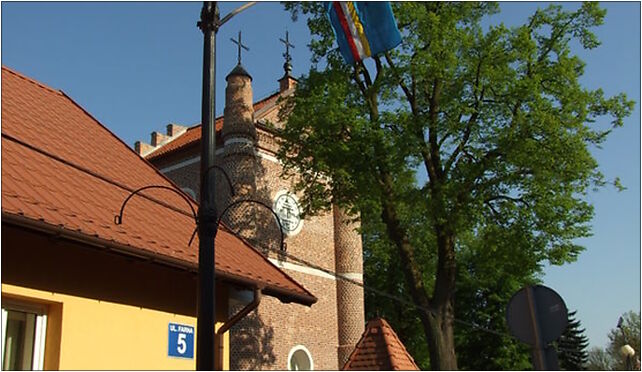 Serock, pohled na budovu kostela, Farna 5, Serock 05-140 - Zdjęcia