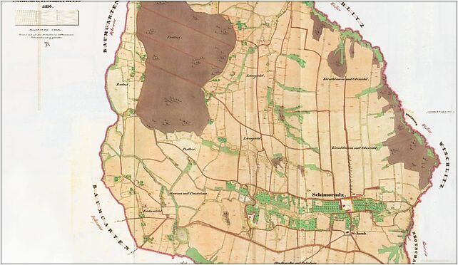 Simoradz Mapa Katastralna 1836, Simoradz 147, Simoradz 43-426 - Zdjęcia