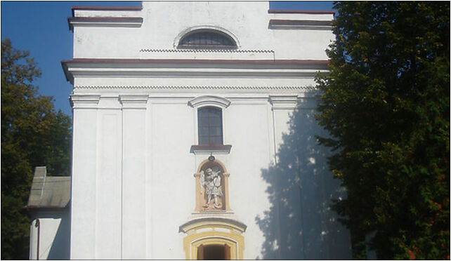 Slupia kosciol front, Słupia, Julianów Osada 28-350 - Zdjęcia