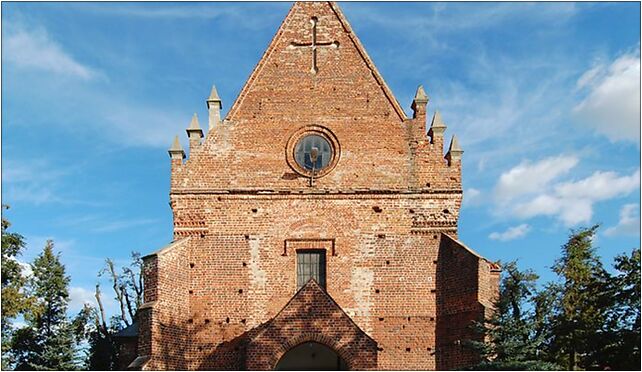 Stężyca kościół św. Marcina front, Kościelna, Stężyca 08-540 - Zdjęcia