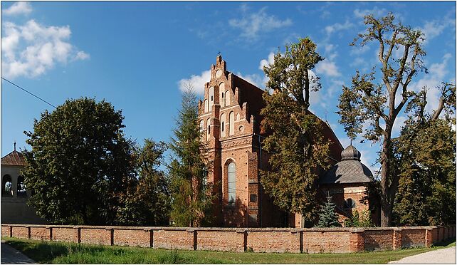 Stężyca panorama kościoła św. Marcina, Sieciechowska, Stężyca 08-540 - Zdjęcia