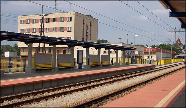 Stacja kolejowa Nasielsk widok na północ, Jana III Sobieskiego 05-191 - Zdjęcia
