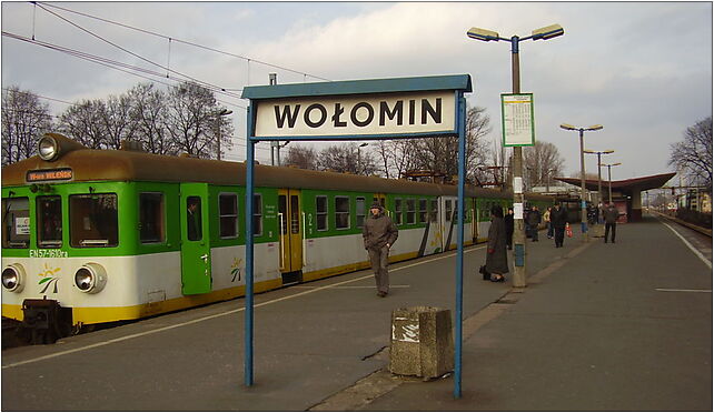 Stacja kolejowa Wołomin(2), Piłsudskiego, Wołomin 05-200 - Zdjęcia