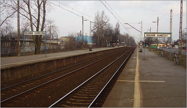 Stacja kolejowa Wołomin Słoneczna, Peronowa 2/2a, Wołomin 05-200 - Zdjęcia