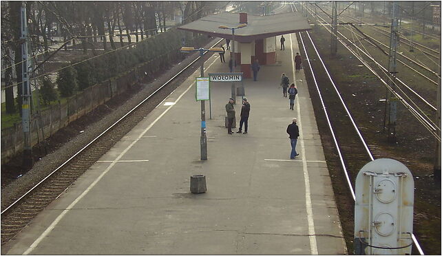 Stacja kolejowa Wołomin, Sławkowska, Wołomin 05-200 - Zdjęcia