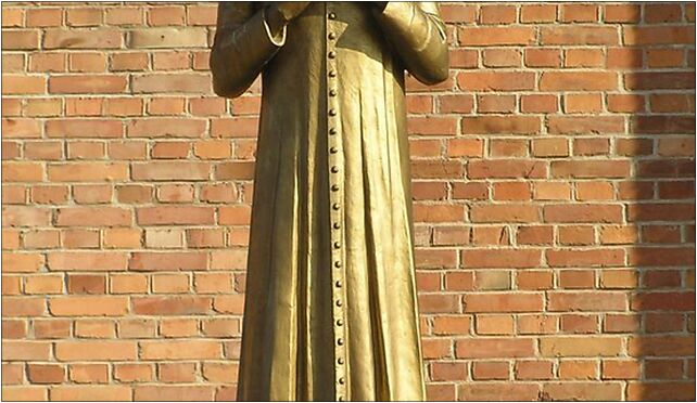 Statue of Jerzy Popiełuszko in Sieradz (2008), Aleja Grunwaldzka 8 98-200 - Zdjęcia
