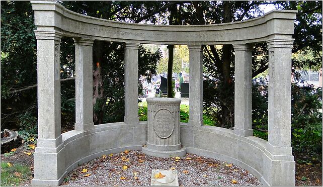 Szczecin Cmentarz Centralny nagrobek rodziny Kissling, Mieszka I od 71-046 do 71-080 - Zdjęcia