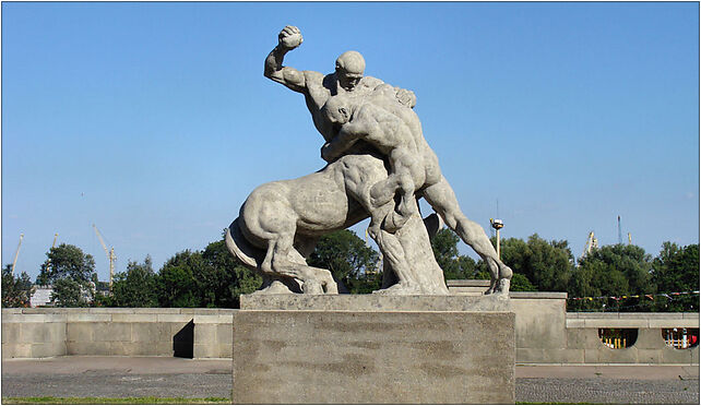 Szczecin Herkules walczacy z centaurem, Wały Chrobrego 3, Szczecin 70-500 - Zdjęcia