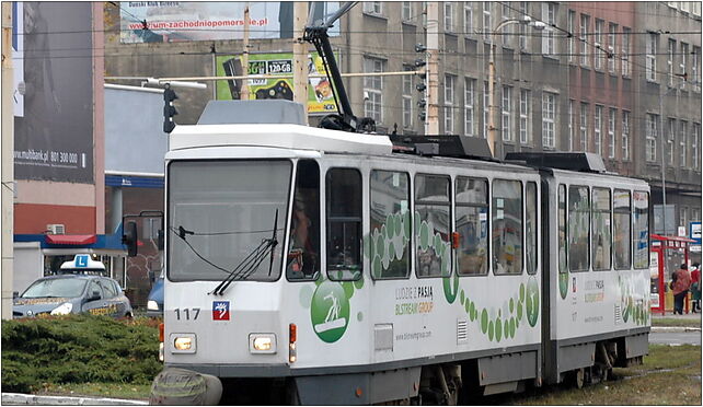Szczecin - Tatra KT4DtM 2, Rodła, pl.115 11, Szczecin 70-419 - Zdjęcia