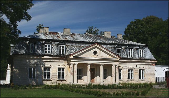 Szczekociny zespol palacowy fragment 12. 08.08 p, Szczekociny 42-445 - Zdjęcia