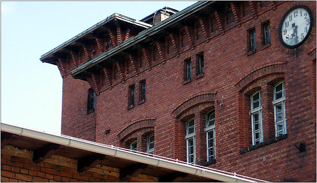 Szpital psychiatryczny w Lublińcu - zegar, Cegielniana, Lubliniec 42-700 - Zdjęcia