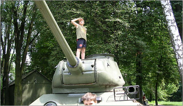 T-34-85M2 tank in Zamość 2, Peowiaków 44, Zamość 22-400 - Zdjęcia