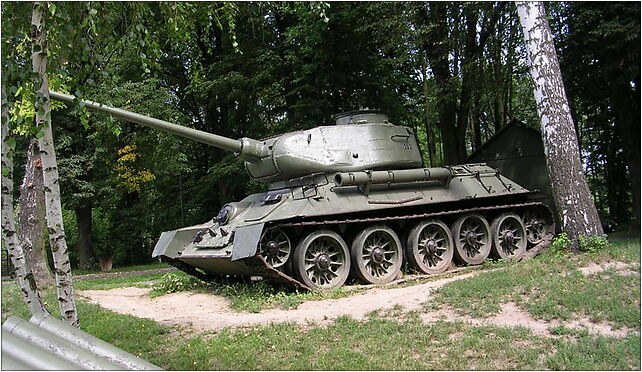 T-34-85M2 tank in Zamość, Peowiaków 44, Zamość 22-400 - Zdjęcia