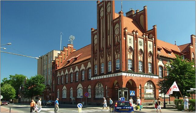 Tczew, Jarosława Dąmbrowskiego, budova pošty II, Tczew 83-110 - Zdjęcia
