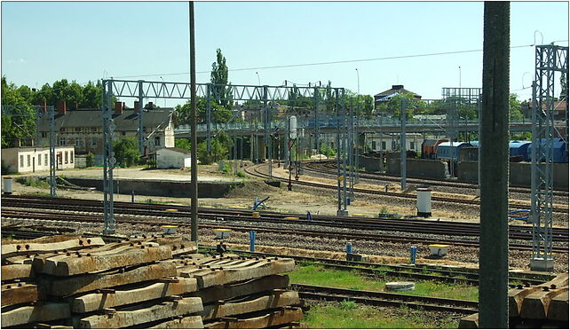Tczew, Kolejowa, práce na trati, Kolejowa 1, Tczew 83-110 - Zdjęcia
