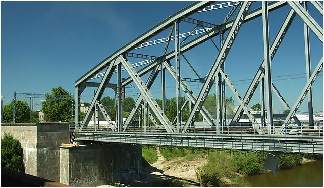 Tczew, silniční most, pohled na železniční II, Jana z Kolna 83-110 - Zdjęcia