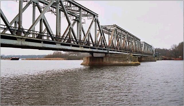 Train bascule bridge across the Regalica river 1, Metalowa 70-730 - Zdjęcia