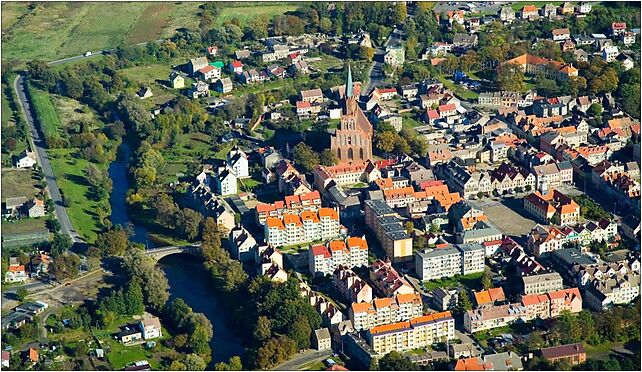 Trzebiatow Old Town bird's-eye view 2007-10b, Imienko, Imienko 78-320 - Zdjęcia