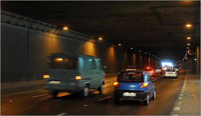 Tunel Wislostrady, Wybrzeże Kościuszkowskie, Warszawa od 00-351 do 00-356 - Zdjęcia