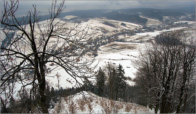 Unisław Śląski-panorama zima, Unisław Śląski, Unisław Śląski 58-352 - Zdjęcia