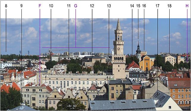 Uopole - panorama z opisem, Piastowska, Opole 45-081 - Zdjęcia