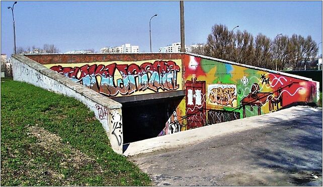 Ursynow subway graffiti, Koncertowa, Warszawa 02-787 - Zdjęcia